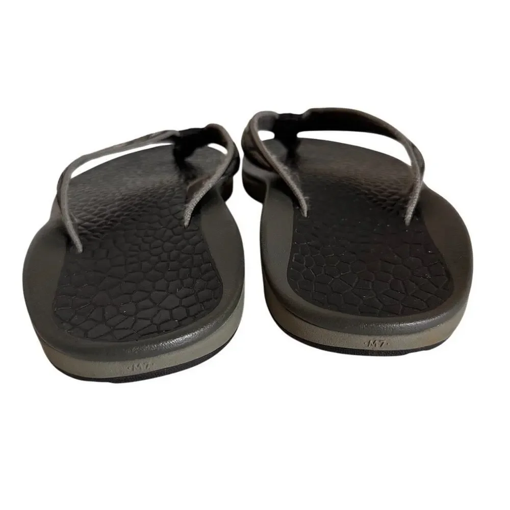 Chaco Classic Flip‎ Flop Thong Sandals Black Men Sz 7 Women’s 8.5 Gorpcore Beach